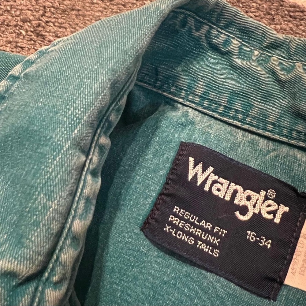 Wrangler Brush-Popper Turquoise - Picture 4 of 4